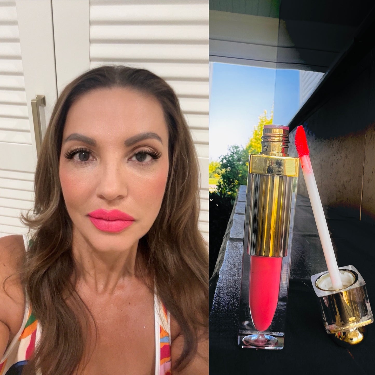 Vegan Lipstick-Long Stay, High Pigmented Colors_ Made In US with Clean Ingredients- Semmi-Matte & Glossy Finish