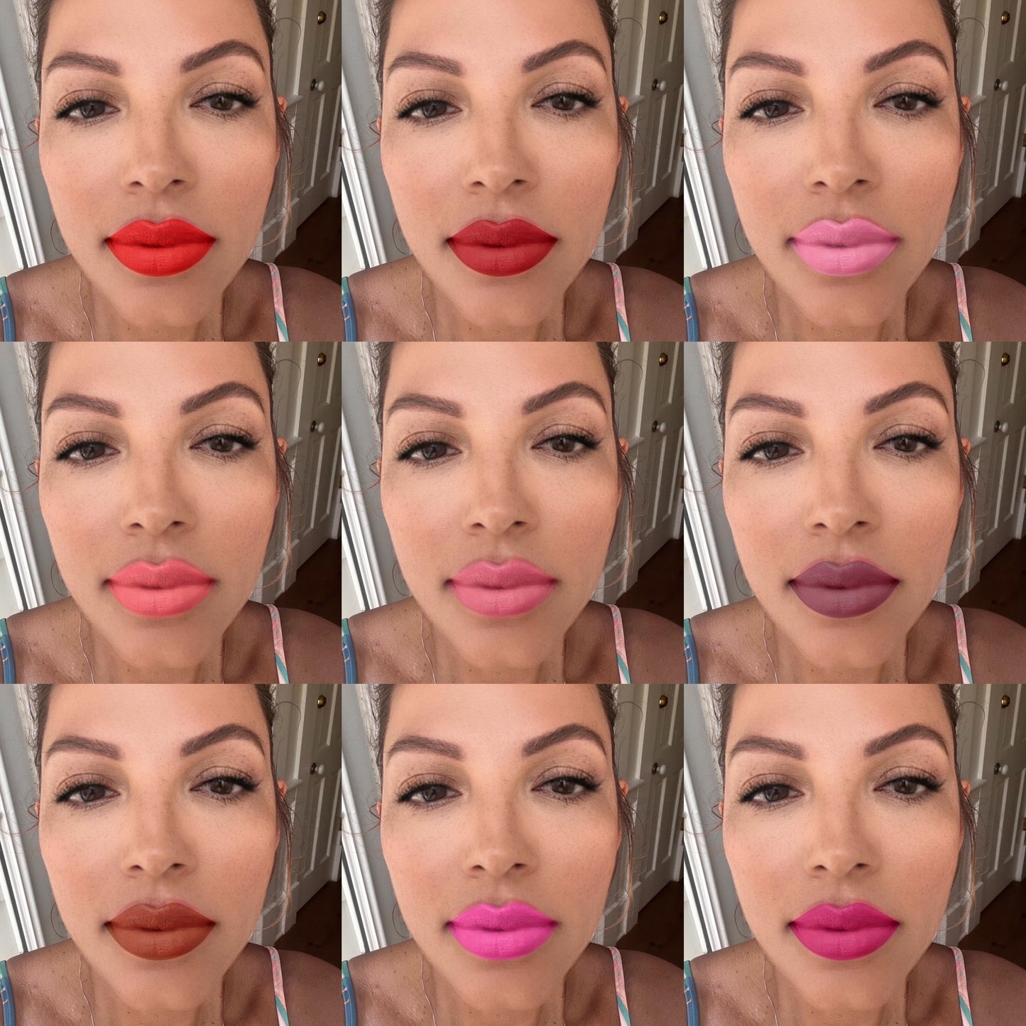 Vegan Lipstick-Long Stay, High Pigmented Colors_ Made In US with Clean Ingredients- Semmi-Matte & Glossy Finish