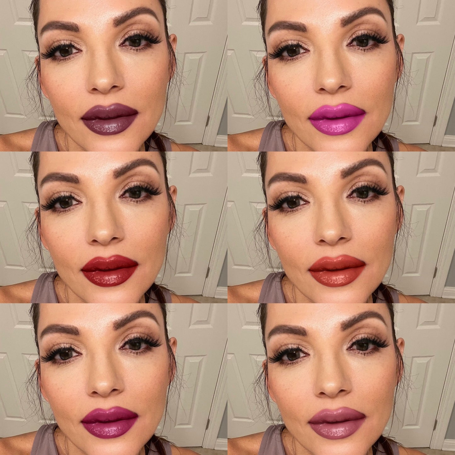 Vegan Lipstick-Long Stay, High Pigmented Colors_ Made In US with Clean Ingredients- Semmi-Matte & Glossy Finish