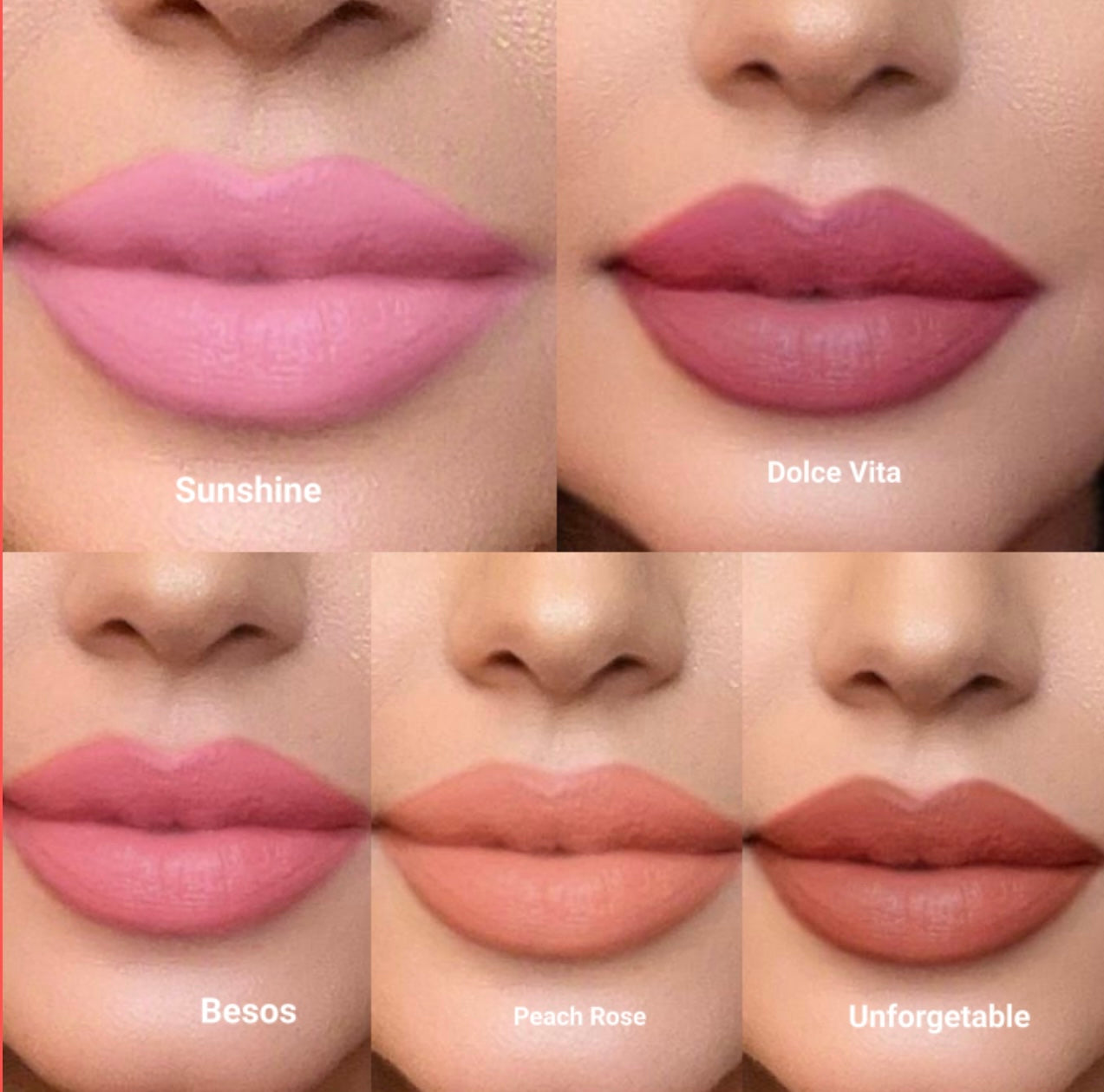 Vegan Lipstick-Long Stay, High Pigmented Colors_ Made In US with Clean Ingredients- Semmi-Matte & Glossy Finish