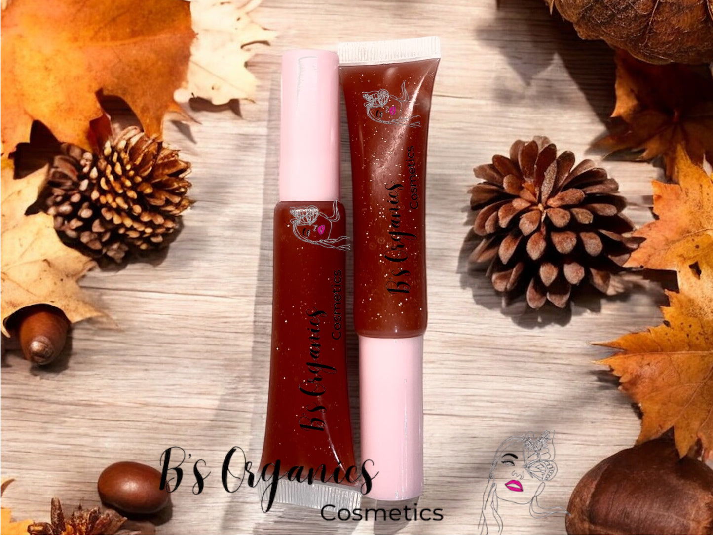 Shimmery Hydrating Lip Gloss- Pumpkin Spice