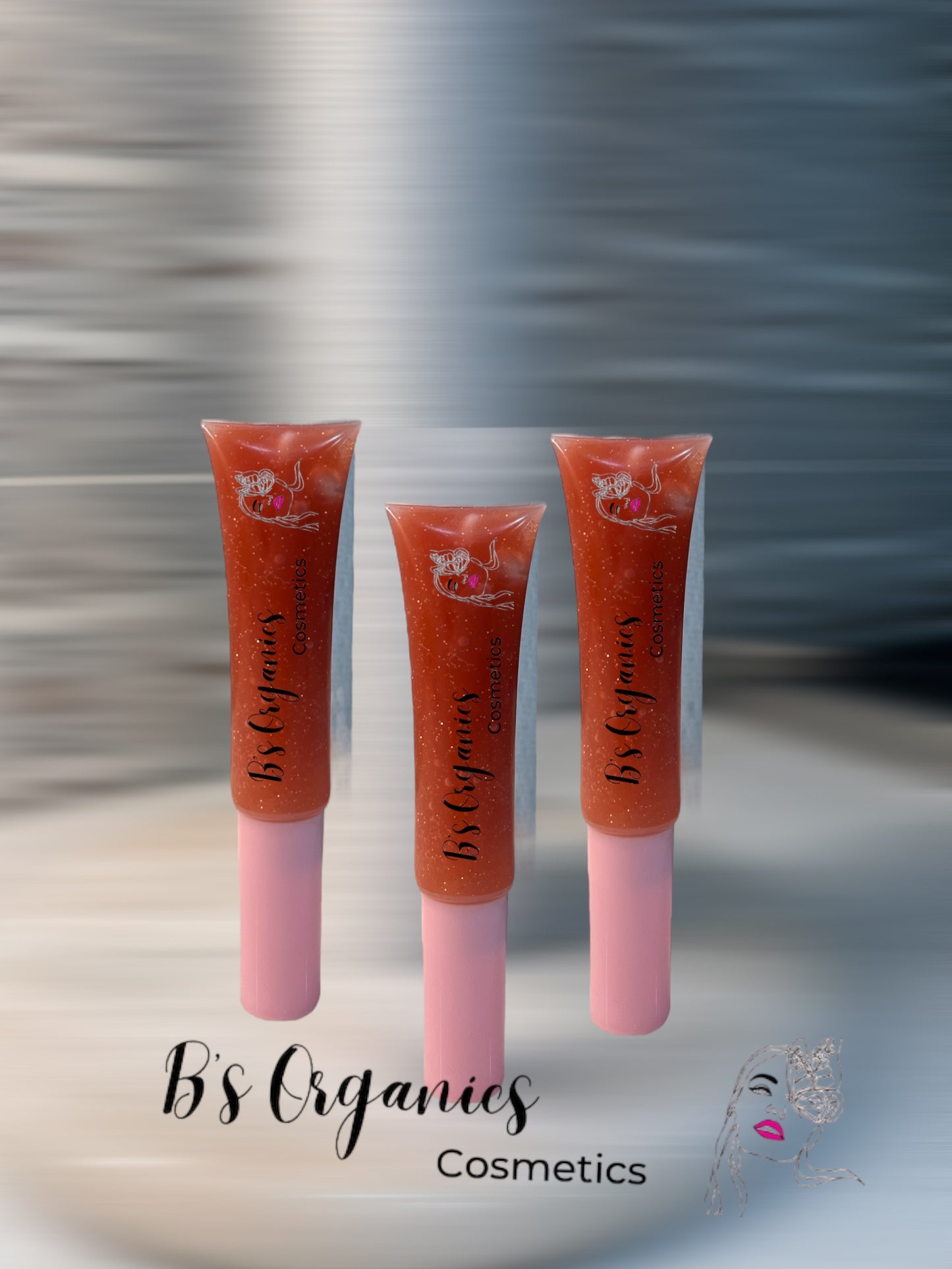 Shimmery Hydrating Lip Gloss- Pumpkin Spice