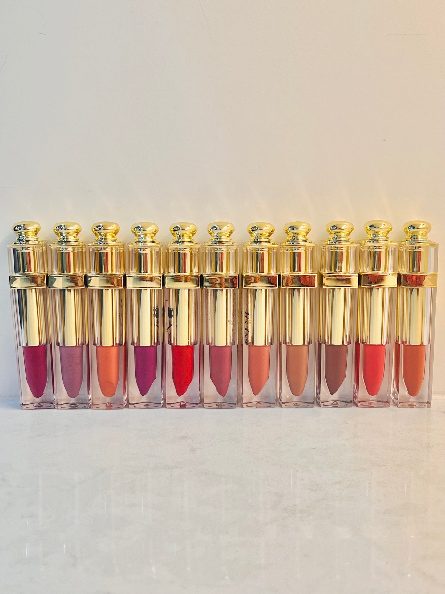 Vegan Lipstick-Long Stay, High Pigmented Colors_ Made In US with Clean Ingredients- Semmi-Matte & Glossy Finish