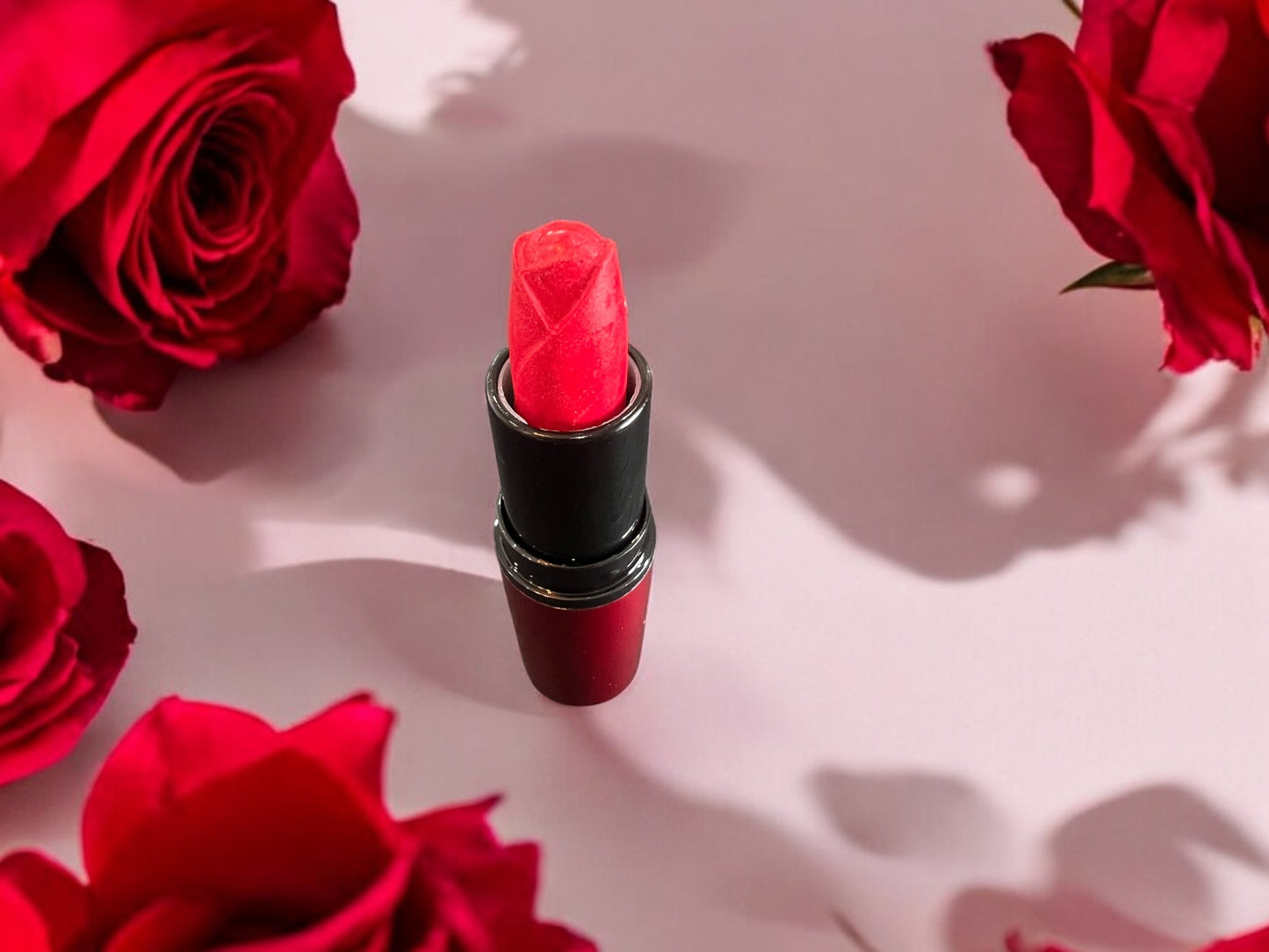 Vegan Lipstick-Long Stay, High Pigmented Colors_ Made In US with Clean Ingredients- Semmi-Matte & Glossy Finish