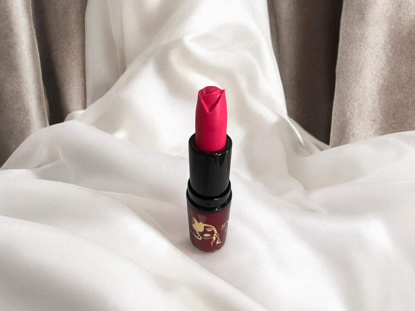 Vegan Lipstick-Long Stay, High Pigmented Colors_ Made In US with Clean Ingredients- Semmi-Matte & Glossy Finish